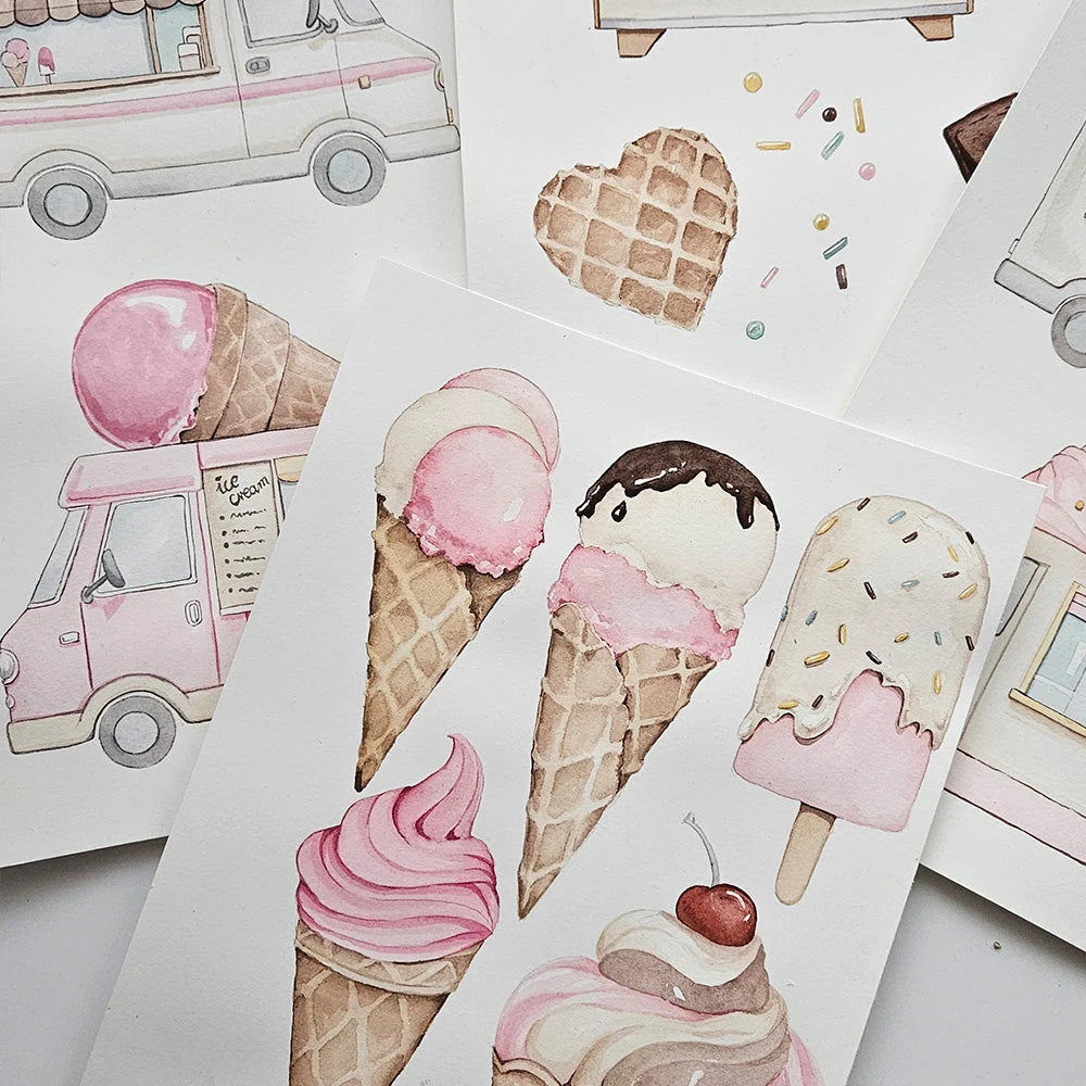 Ice Creams Organic Jersey Wrap & Topknot Set