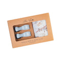 Vintage Transport Muslin Wrap & Pram Clip Set