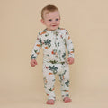 Jungle Organic Snugglesuit Convertible Romper