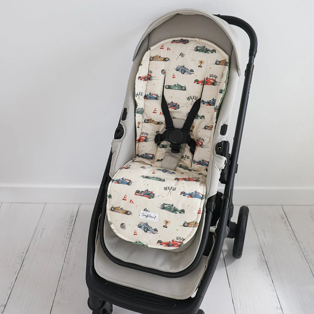 Little Racers Universal Organic Pram Liner