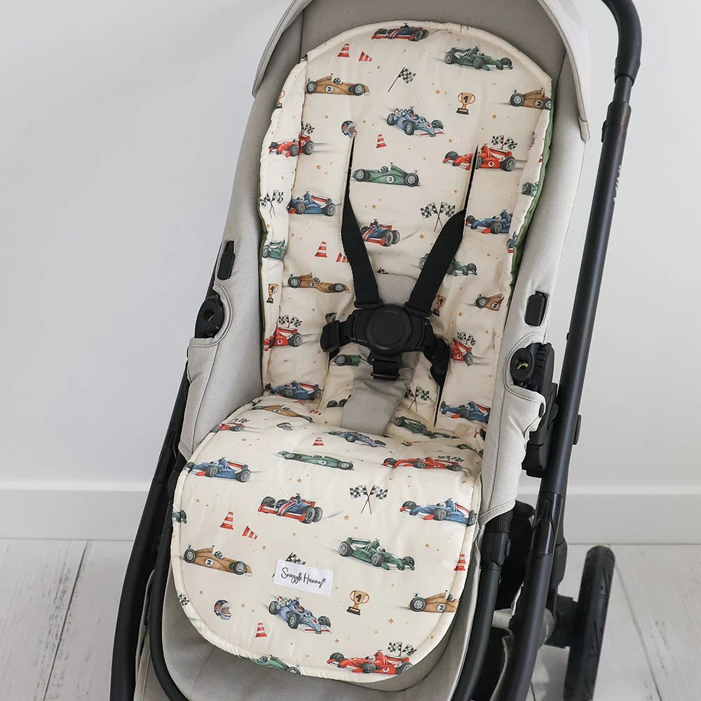 Little Racers Universal Organic Pram Liner