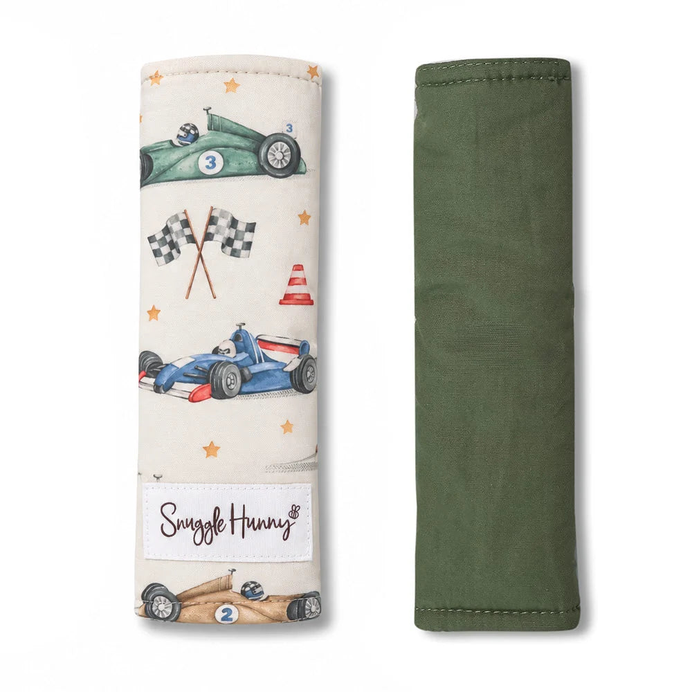 Little Racers Universal Reversible Pram Strap Covers