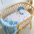Little Subs Organic Bassinet Sheet / Change Pad Cover