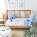 Little Subs Organic Fitted Cot Sheet