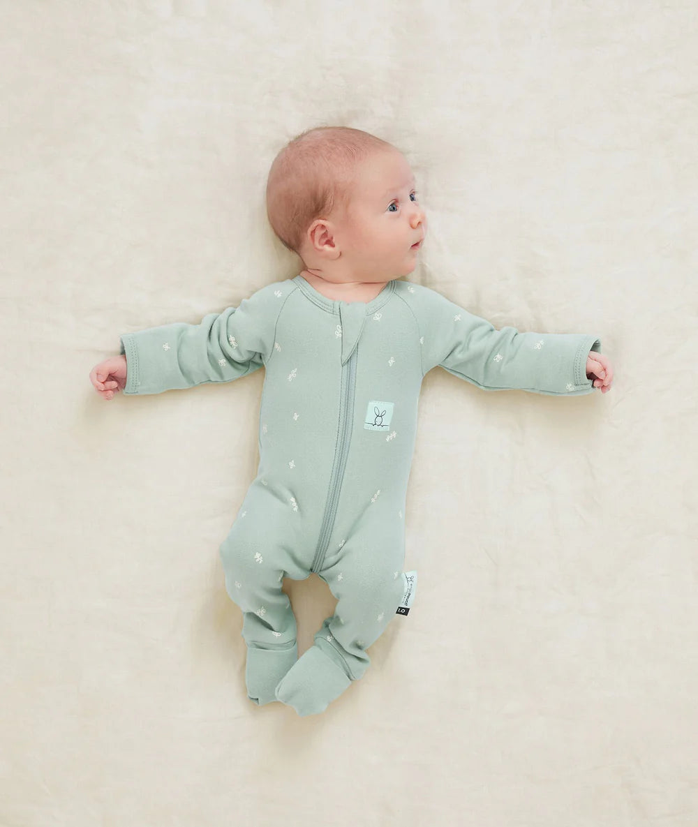Tiny Baby Layers Long Sleeve - Sage