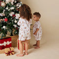 Santa's Toy Shop Organic Kids PJ Set