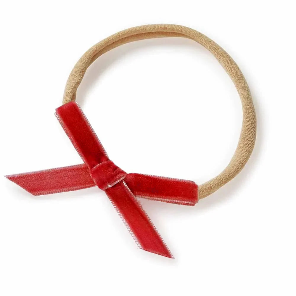 Red Velvet Bow